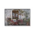 Picture of Red Bike _GroupedProduct_Rectangle_Landscape_Canvas_Framed_