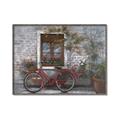 Picture of Red Bike _GroupedProduct_Rectangle_Landscape_Canvas_Framed_