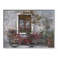 Picture of Red Bike _GroupedProduct_Rectangle_Landscape_Canvas_Framed_