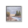 Picture of Small Lake in the Desert _GroupedProduct_Square_Canvas_Framed_