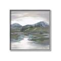 Picture of Mountain River _GroupedProduct_Square_Canvas_Framed_