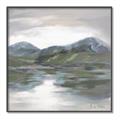 Picture of Mountain River _GroupedProduct_Square_Canvas_Framed_