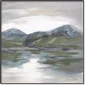 Picture of Mountain River _GroupedProduct_Square_Canvas_Framed_