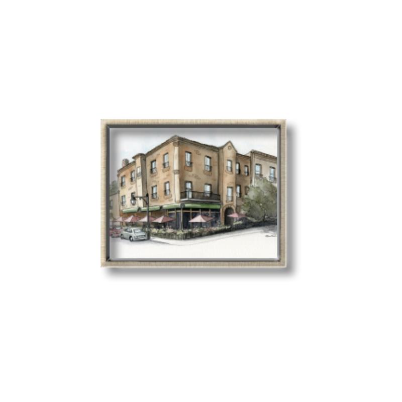 Picture of Around the Block I _GroupedProduct_Rectangle_Landscape_Canvas_Framed_