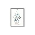 Picture of Blue Leaves I  _GroupedProduct_Rectangle_Portrait_Canvas_Framed_