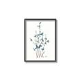 Picture of Blue Leaves I  _GroupedProduct_Rectangle_Portrait_Canvas_Framed_