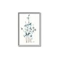 Picture of Blue Leaves I  _GroupedProduct_Rectangle_Portrait_Canvas_Framed_