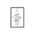 Picture of Blue Leaves I  _GroupedProduct_Rectangle_Portrait_Canvas_Framed_