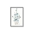 Picture of Blue Leaves I  _GroupedProduct_Rectangle_Portrait_Canvas_Framed_