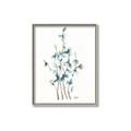 Picture of Blue Leaves I  _GroupedProduct_Rectangle_Portrait_Canvas_Framed_
