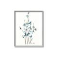 Picture of Blue Leaves I  _GroupedProduct_Rectangle_Portrait_Canvas_Framed_