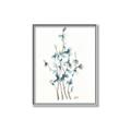 Picture of Blue Leaves I  _GroupedProduct_Rectangle_Portrait_Canvas_Framed_