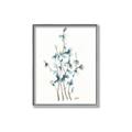 Picture of Blue Leaves I  _GroupedProduct_Rectangle_Portrait_Canvas_Framed_