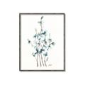 Picture of Blue Leaves I  _GroupedProduct_Rectangle_Portrait_Canvas_Framed_