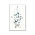 Picture of Blue Leaves I  _GroupedProduct_Rectangle_Portrait_Canvas_Framed_
