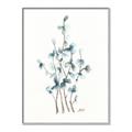 Picture of Blue Leaves I  _GroupedProduct_Rectangle_Portrait_Canvas_Framed_