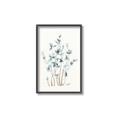 Picture of Blue Leaves II  _GroupedProduct_Rectangle_Portrait_Canvas_Framed_