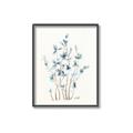 Picture of Blue Leaves II  _GroupedProduct_Rectangle_Portrait_Canvas_Framed_