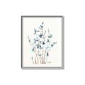 Picture of Blue Leaves II  _GroupedProduct_Rectangle_Portrait_Canvas_Framed_