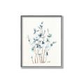 Picture of Blue Leaves II  _GroupedProduct_Rectangle_Portrait_Canvas_Framed_