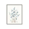 Picture of Blue Leaves II  _GroupedProduct_Rectangle_Portrait_Canvas_Framed_