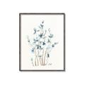 Picture of Blue Leaves II  _GroupedProduct_Rectangle_Portrait_Canvas_Framed_