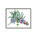 Picture of Succulent Group _GroupedProduct_Rectangle_Landscape_Canvas_Framed_