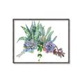 Picture of Succulent Group _GroupedProduct_Rectangle_Landscape_Canvas_Framed_