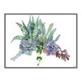 Picture of Succulent Group _GroupedProduct_Rectangle_Landscape_Canvas_Framed_