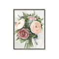 Picture of Wedding Bouquet II _GroupedProduct_Rectangle_Portrait_Canvas_Framed_