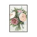 Picture of Wedding Bouquet II _GroupedProduct_Rectangle_Portrait_Canvas_Framed_