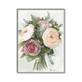Picture of Wedding Bouquet II _GroupedProduct_Rectangle_Portrait_Canvas_Framed_