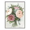 Picture of Wedding Bouquet II _GroupedProduct_Rectangle_Portrait_Canvas_Framed_