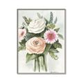 Picture of Wedding Bouquet II _GroupedProduct_Rectangle_Portrait_Canvas_Framed_