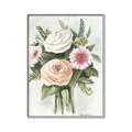 Picture of Wedding Bouquet II _GroupedProduct_Rectangle_Portrait_Canvas_Framed_