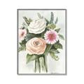 Picture of Wedding Bouquet II _GroupedProduct_Rectangle_Portrait_Canvas_Framed_