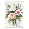 Picture of Wedding Bouquet II _GroupedProduct_Rectangle_Portrait_Canvas_Framed_