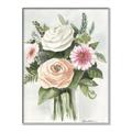 Picture of Wedding Bouquet II _GroupedProduct_Rectangle_Portrait_Canvas_Framed_