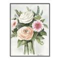 Picture of Wedding Bouquet II _GroupedProduct_Rectangle_Portrait_Canvas_Framed_