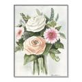 Picture of Wedding Bouquet II _GroupedProduct_Rectangle_Portrait_Canvas_Framed_