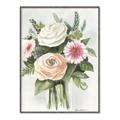 Picture of Wedding Bouquet II _GroupedProduct_Rectangle_Portrait_Canvas_Framed_