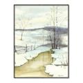 Picture of Winter Walk _GroupedProduct_Rectangle_Portrait_Canvas_Framed_