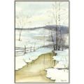 Picture of Winter Walk _GroupedProduct_Rectangle_Portrait_Canvas_Framed_