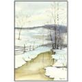 Picture of Winter Walk _GroupedProduct_Rectangle_Portrait_Canvas_Framed_