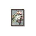 Picture of Coloured flower in pot II _GroupedProduct_Rectangle_Portrait_Canvas_Framed_