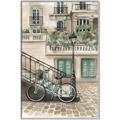 Picture of Parked Bike _GroupedProduct_Rectangle_Portrait_Canvas_Framed_
