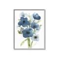 Picture of Blue Poppies I  _GroupedProduct_Rectangle_Portrait_Canvas_Framed_