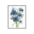 Picture of Blue Poppies I  _GroupedProduct_Rectangle_Portrait_Canvas_Framed_