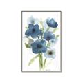 Picture of Blue Poppies I  _GroupedProduct_Rectangle_Portrait_Canvas_Framed_