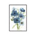Picture of Blue Poppies I  _GroupedProduct_Rectangle_Portrait_Canvas_Framed_